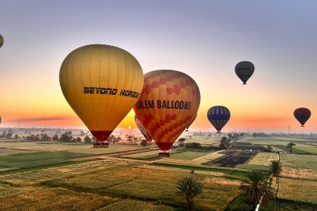 Paseo en globo al amanecer en Luxor / Normas de seguridad y calidad